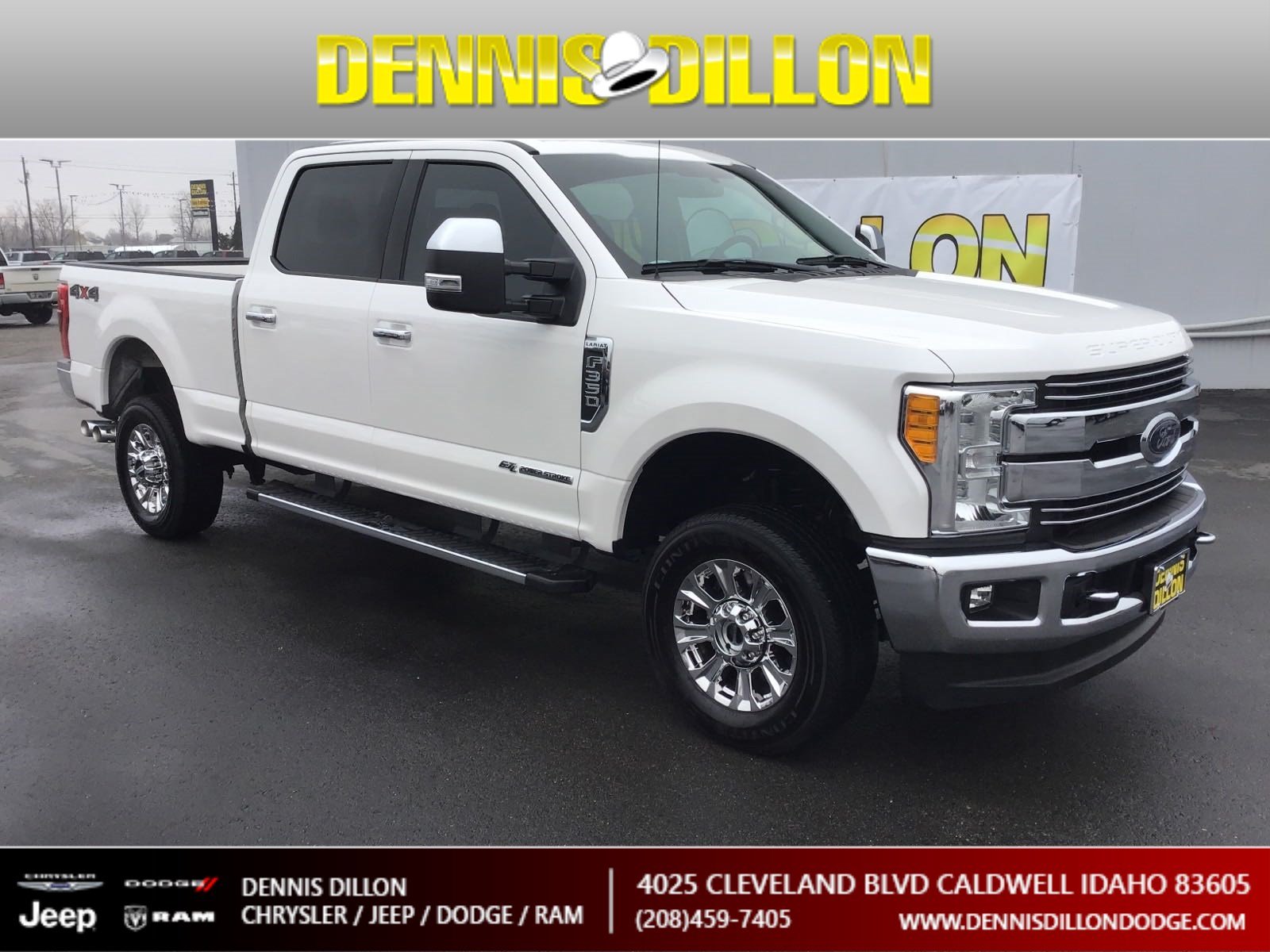 Pre-Owned 2017 Ford Super Duty F-350 SRW Lariat Crew Cab Pickup in ...